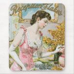 Reception Flakes Vintage Baking Ad Art mousepads