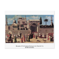 Reception Of A Venetian Embassy Postcard