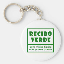 Recibos Verdes Keychain