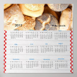 Recipe Bake Goods 2012 Calendar Poster