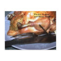 Recipe Card - Parsley, Lemon, Thyme Stuffing postcards