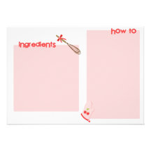 Recipe Cards Invite