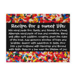 Recipe for a Sweet Life Postcard