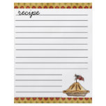 recipe sheet flyers