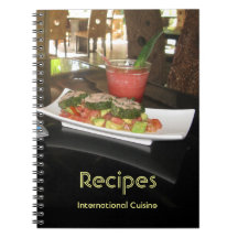 Recipes (customizable) note books