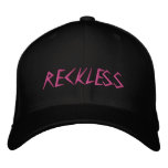 RECKLESS embroidered hats
