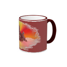 Reclining Laughing Buddha Mug