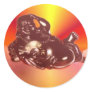 Reclining Laughing Buddha Sticker