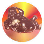 Reclining Laughing Buddha Sticker