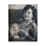 Reclining Tattooed Lady Post Cards