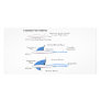 Recompression Shock on a Transonic Flow Airfoil Customized Photo Card