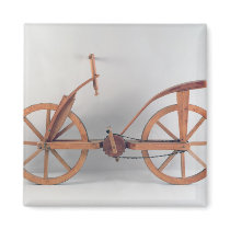 Reconstruction of da Vinci's design Fridge Magnets