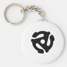 Record Adapter Keychains