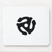 Record Adapter Mouse Pads