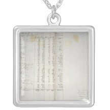 Record of colonies in Warthebruch, Poland, 1775 Custom Jewelry