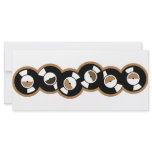 Record Row Brown - Orange rack cards