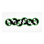 Record Row Green photo cards