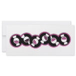 Record Row Pink rack cards