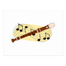 Recorder/Instrument Post Cards