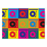 Records Pop Art Cards