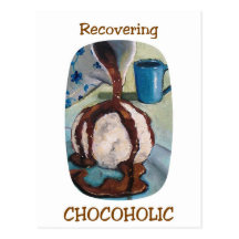 RECOVERING CHOCOHOLIC #2 POST CARDS
