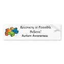 Recovery is Possible, Believe! bumper stickers