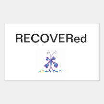 Recovery sticker