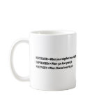 Recovery when Obama loses his job Mug