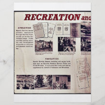 Recreation And Athletics Personalized Flyer