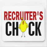 RECRUITER’S CHICK mousepads