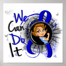 Rectal Cancer Rosie Cartoon WCDI.png Poster