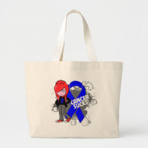 Rectal Cancer Sucks Canvas Bag