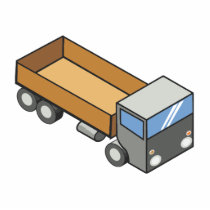 Rectangular truck cut out