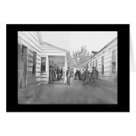 Recuperating Soldiers in Washington, DC 1865 cards