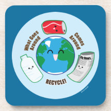 Recycle Beverage Coasters