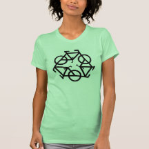 Recycle Bicycle Logo Symbol Tshirts
