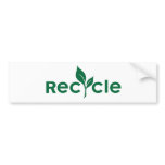 Recycle bumper stickers