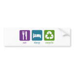 Recycle Bumper Sticker bumper stickers