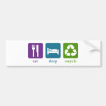 Recycle Bumper Sticker