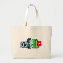 "RECYCLE" CANVAS BAGS