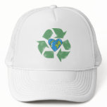 Recycle Earth Heart Hat