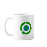 Recycle Earth Logo Design mugs