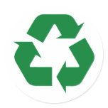 Recycle Ecology Products & Designs! stickers
