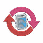 RECYCLE EMBROIDERED POLO SHIRT