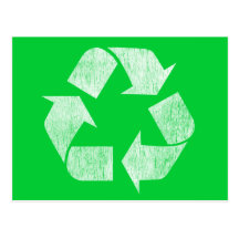 Recycle - Go Green Post Card