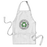 Recycle Green Ceter Logo Aprons