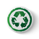 Recycle grunge button