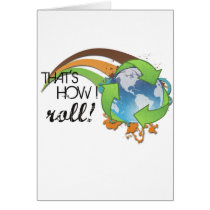 Recycle How I Roll cards