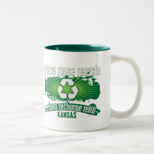 Recycle Kansas Mugs