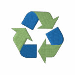 Recycle Logo embroidered shirts